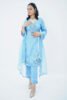 Azure Organza Kurta Set